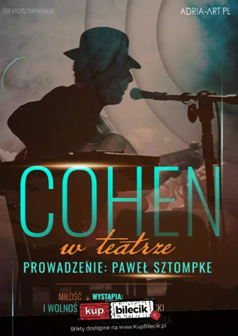 Zamość Wydarzenie Spektakl Cohen w teatrze