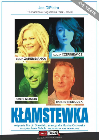 Lubaczów Wydarzenie Spektakl Alicja Czerniewicz, Beata Zarembianka, Daniel Mosior oraz Dariusz Niebudek