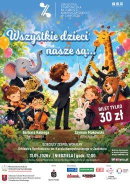 Zamość Wydarzenie Koncert Koncert rodzinny "Wszystkie dzieci nasze są..."